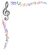 Music border