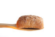 Bun on a wooden spoon