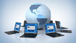 Global downloading 3d animation