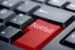 Foto: Notfall rote Taste Notfall rote Taste