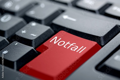 Photo: Notfall rote Taste Notfall rote Taste