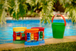Photo: Water toys and pool Water toys and pool