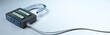 secured access banner - digital padlock
