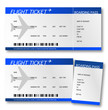 Vektor: Billet d'avion - Boarding pass Billet d'avion - Boarding pass