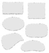 torn paper set
