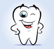 Tooth shines