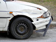 Crashed car