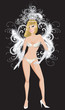 White Show Girl