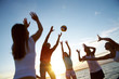 volleyball on the beach volleyball on the beach