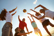 Volleyball On The Beach