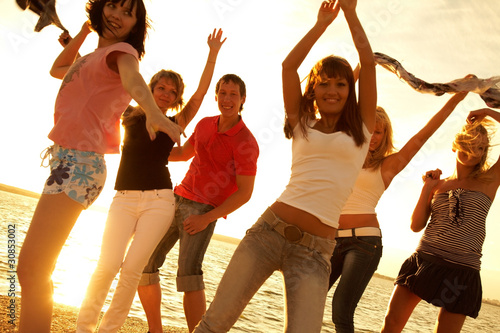 Photo: party on the beach party on the beach