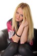 blonde femme