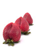 Strawberries front to back.