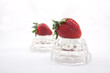 Ripe red strawberries.