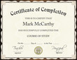 Vektor: CERTIFICATE OF COMPLETION TEMPLATE CERTIFICATE OF COMPLETION TEMPLATE