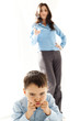 Photo: angry punished boy angry punished boy