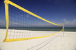 Foto: Beach volleyball net Beach volleyball net