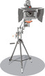 hd-camcorder on crane hd-camcorder on crane