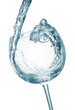 water splash in glass water splash in glass