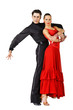 Latino dancers posing Latino dancers posing
