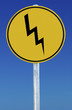 Lightning Bolt Sign