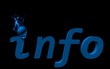 Info text blue