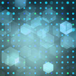 abstract blue lights