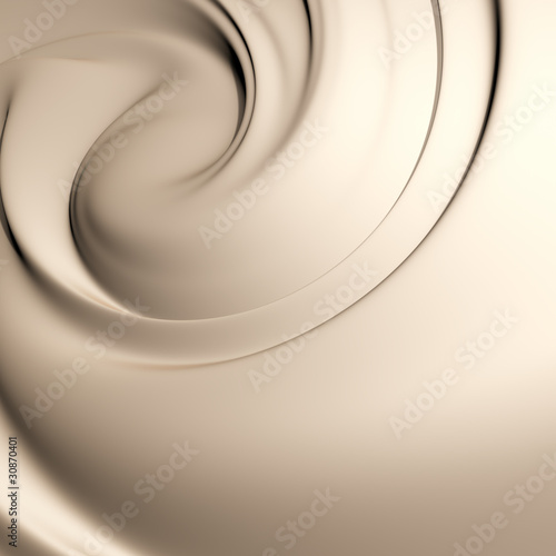 Illustration: Astonishing creamy swirl. Clean, detailed render. Series. Astonishing creamy swirl. Clean, detailed render. Series.