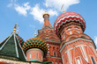St. Basil's Cathedral in Moscow on red square