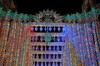 Calle iluminada, fallas 2011,Valencia, España