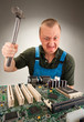 Mad IT worker Mad IT worker