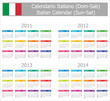 2011-2014 Type-1 Italian Calendar Sun-Sat 2011-2014 Type-1 Italian Calendar Sun-Sat