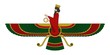 Faravahar - one of the best-known symbols of Zoroastrianism Faravahar - one of the best-known symbols of Zoroastrianism