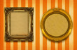 two gilded frames two gilded frames