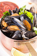 Muscheln mit Tomatensauce
