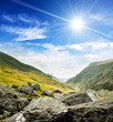 Sunny mountains