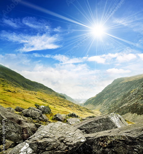 Photo: Sunny mountains Sunny mountains