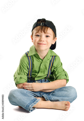 Photo: Portrait of young boy Portrait of young boy