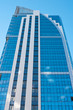 Modern high-rise apartment building