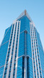Modern high-rise apartment building