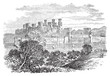 Aberconway Castle, now known as Conway Castle, in Wales