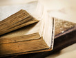 Very Old Book closeup