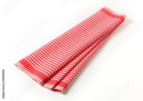Photo: Red and white tea towel Red and white tea towel