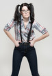 nerd girl