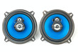 Blue speakers