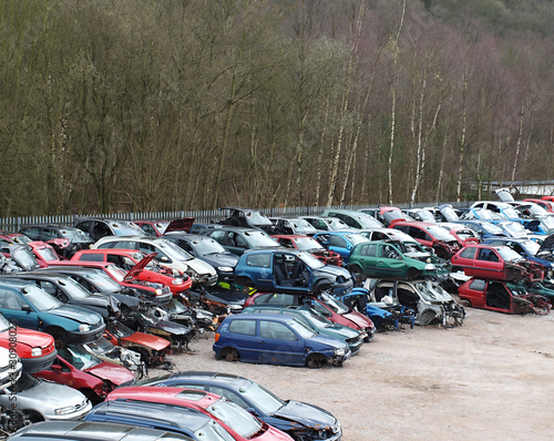 Photo: Car Scrapyard Car Scrapyard