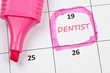 Dentist mark Dentist mark