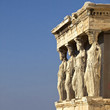 Caryatides, erechteion temple  Acropolis, room for type