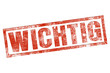 WICHTIG stempel