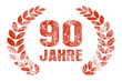 stempel 90 JAHRE